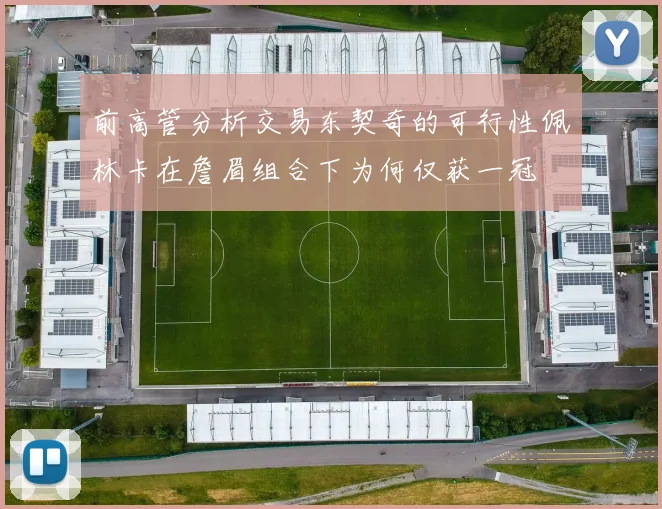 前高管分析交易东契奇的可行性佩林卡在詹眉组合下为何仅获一冠